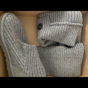 🍁Ugg Sweater Classic Grey Boot🍁